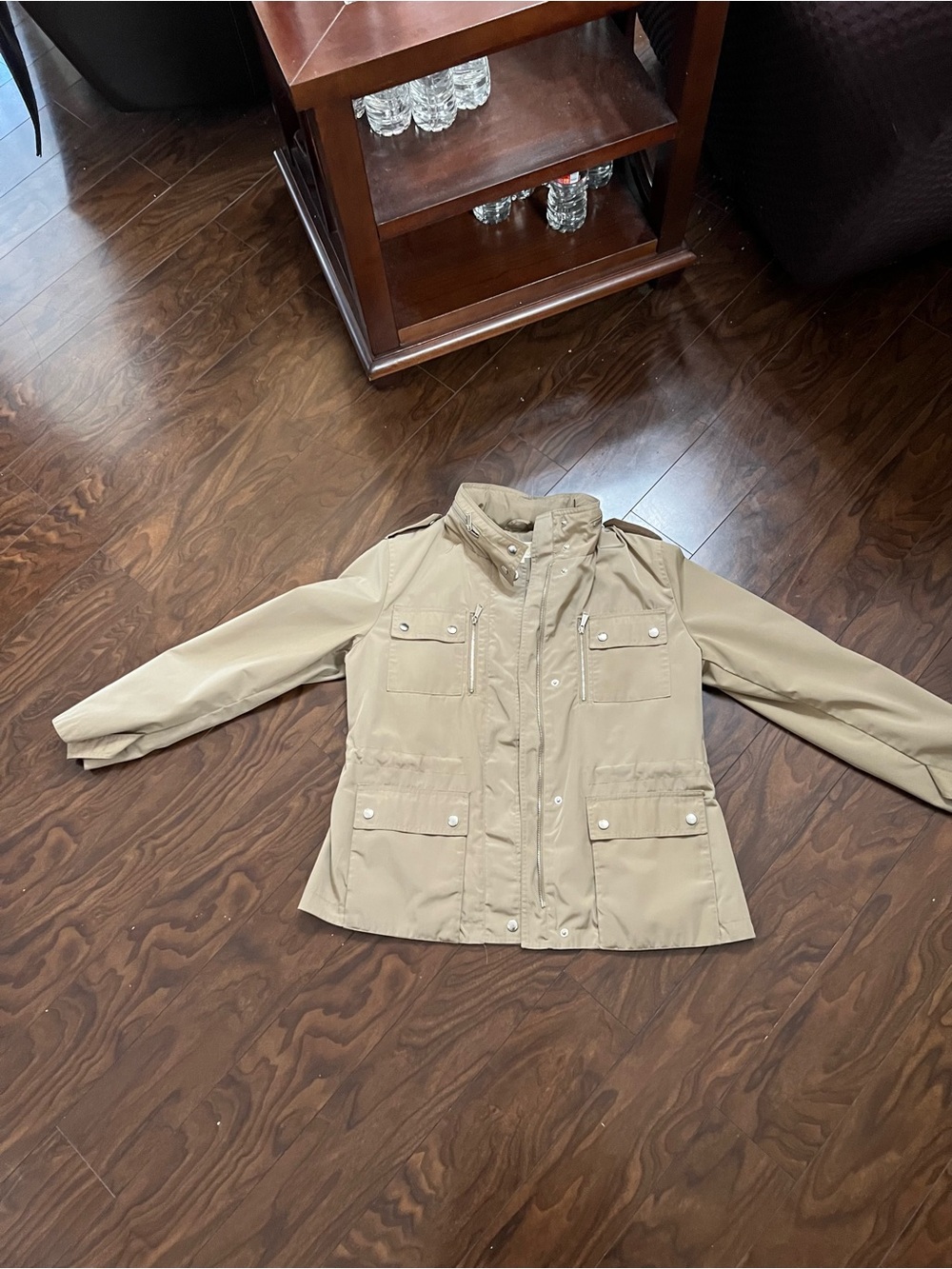 Michael Kors Beige/Tan Puffer Jacket